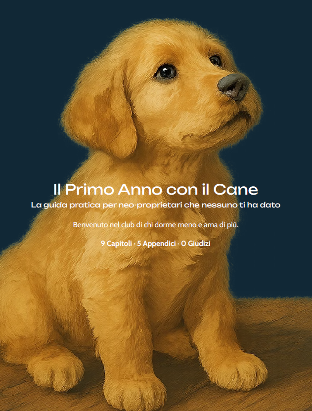 Copertina — Il Primo Anno con il Cane